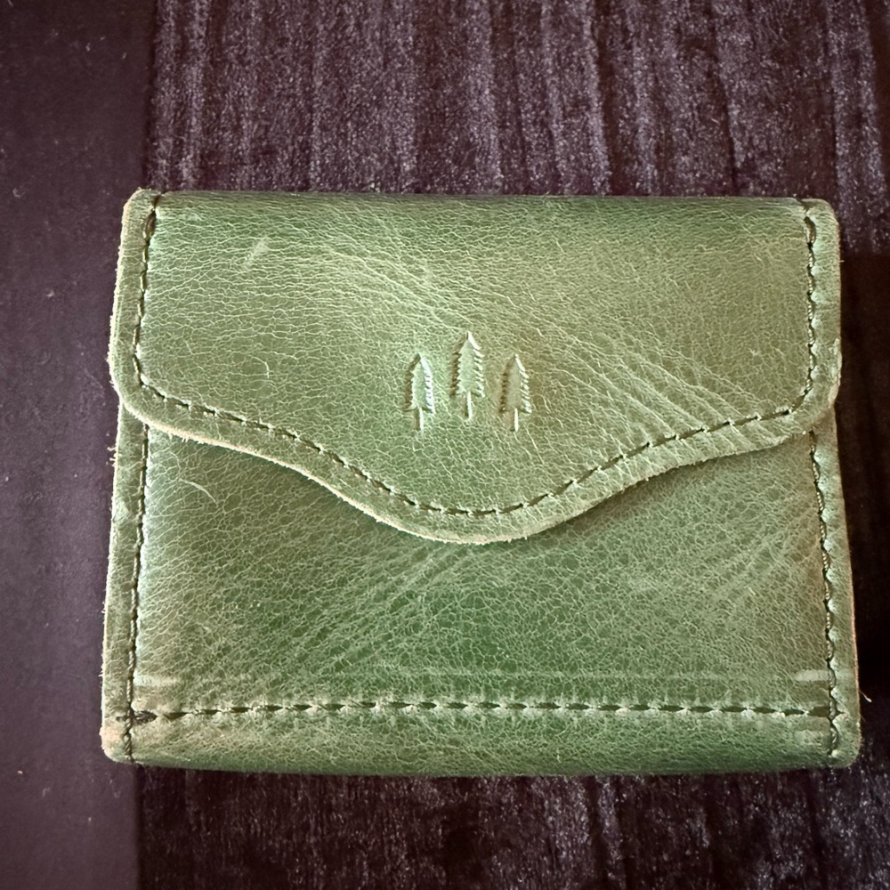 Cowboy Mint Small Bozeman Wallet